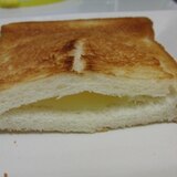 チーズが垂れない簡単ホットサンド